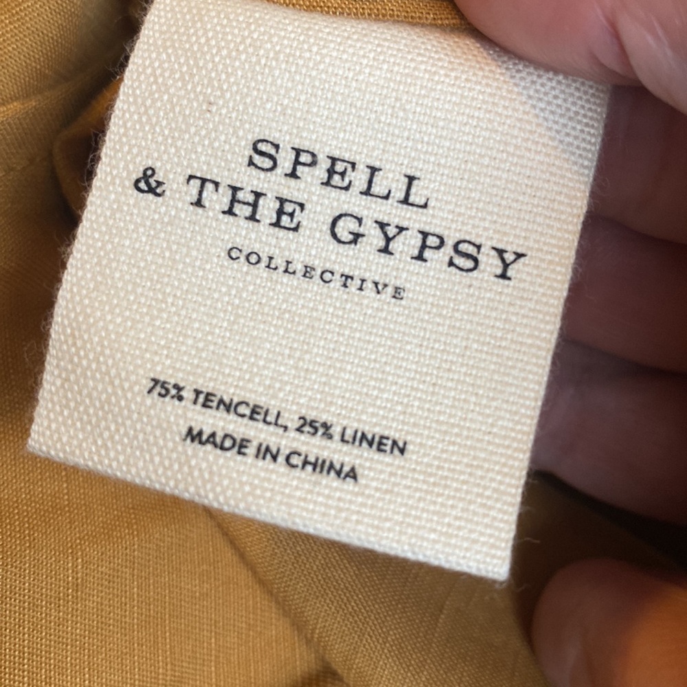 Spell and the gypsy Venus off the shoulder dress xl - Picture 9 of 16
